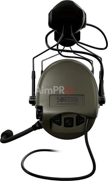 Навушники активні Sordin Supreme MIL CC з ARC Rail (Зелений) HDP-00015 фото