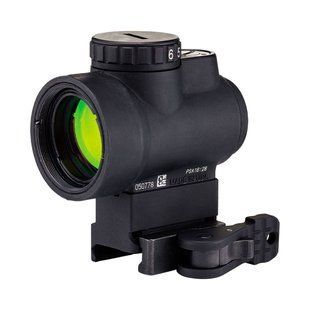 Коллиматорный прицел TRIJICON MRO 1x25 2.0 MOA Green Dot (QD Full Co-Witness Mount) RDS-00109 фото