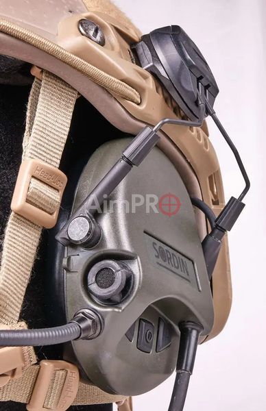 Кріплення для навушників Sordin ARC rails на шолом (сумісні з Supreme Pro-X Slim) HDP-00021 фото