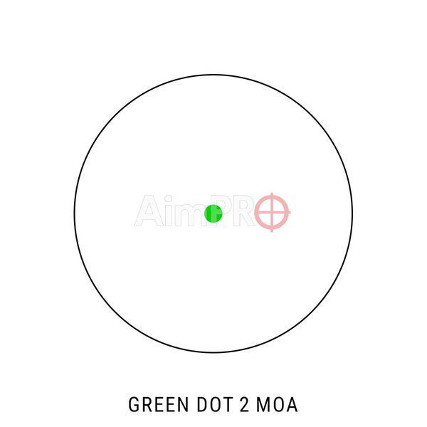 Коліматорний приціл TRIJICON MRO 1x25 2.0 MOA Green Dot (QD Low Mount) RDS-00110 фото