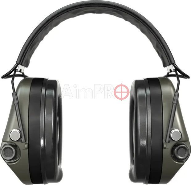 Навушники активні Sordin Supreme Pro-X SFA з шкіряним оголів&rsquo;ям (Green) HDP-00006 фото