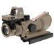 Комплект приціл TRIJICON ACOG 4x32 BAC і RMR 3.25 МОА FDE PR-00015 фото 2