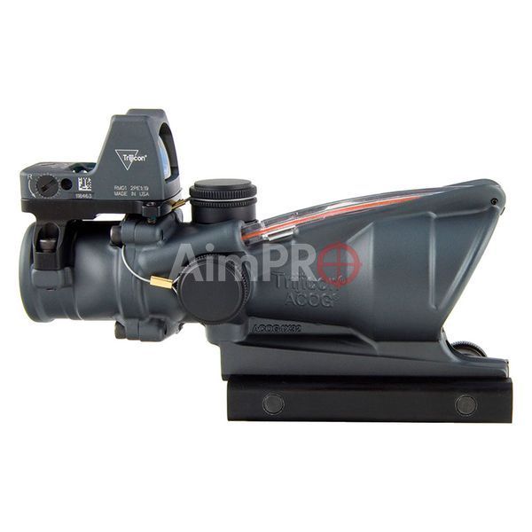 Комплект прицел TRIJICON ACOG 4x32 BAC и RMR 3.25 МОА Gray PR-00016 фото