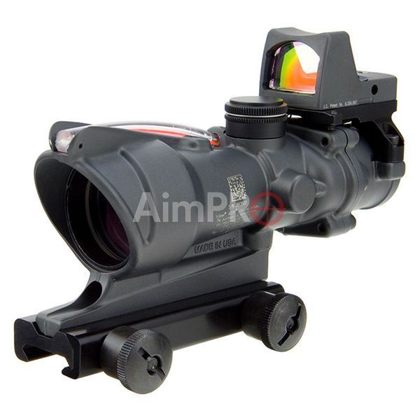 Комплект приціл TRIJICON ACOG 4x32 BAC і RMR 3.25 МОА Black PR-00017 фото