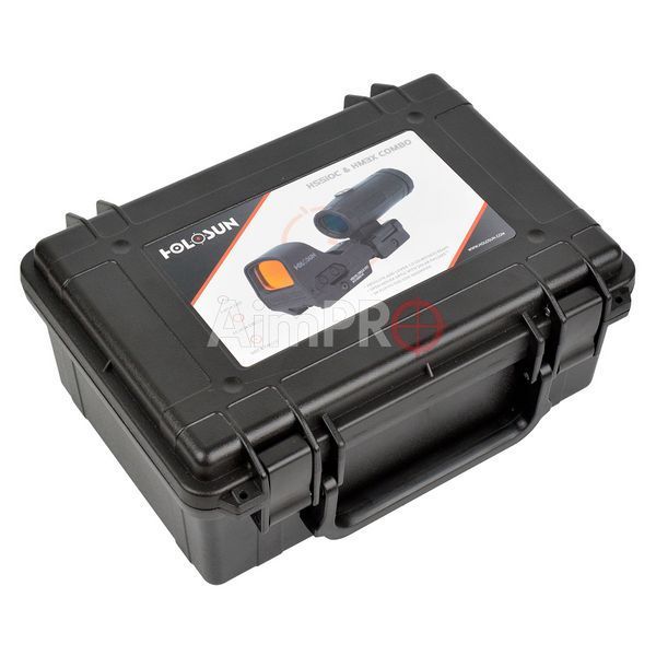 Коліматорний приціл HOLOSUN HE510C-GR та збільшувач HM3X (Combo Set) RDS-00232 фото
