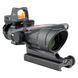 Комплект приціл TRIJICON ACOG 4x32 BAC і RMR 3.25 МОА Black PR-00017 фото 1