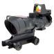 Комплект приціл TRIJICON ACOG 4x32 BAC і RMR 3.25 МОА Black PR-00017 фото 4