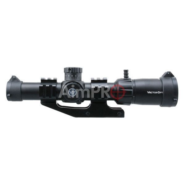 Оптичний приціл VECTOR OPTICS Mustang 1-4x24 M-4RD IR FFP RS-00132 фото