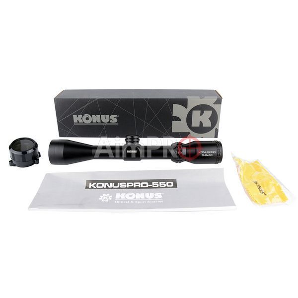 Оптичний приціл KONUS KONUSPRO-550 3-9x40 550 RS-00029 фото