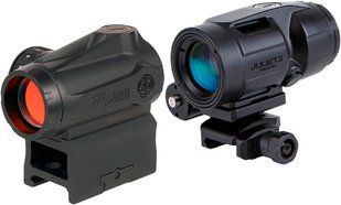 Коллиматор и увеличитель Sig Sauer Combo Romeo MSR Gen II 2 MOA + Juliet3 Micro3x RDS-00145 фото