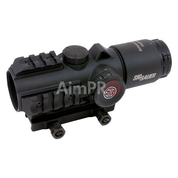 Призматический прицел SIG OPTICS BRAVO3 3x24 Battle Sights 5.56/7.62 Horseshoe Dot IR PR-00025 фото