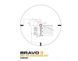 Призматический прицел SIG OPTICS BRAVO3 3x24 Battle Sights 5.56/7.62 Horseshoe Dot IR PR-00025 фото 2