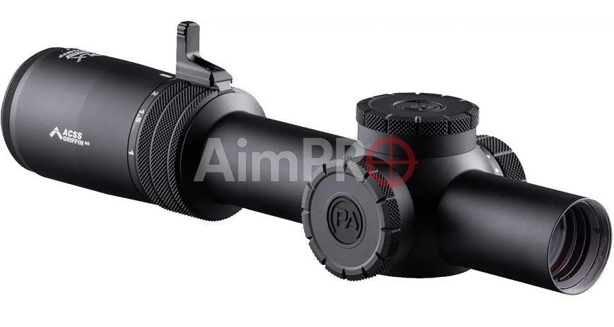 Оптичний приціл Primary Arms PLxC 1-8x24 FFP сітка ACSS Griffin MIL М8 RS-00206 фото