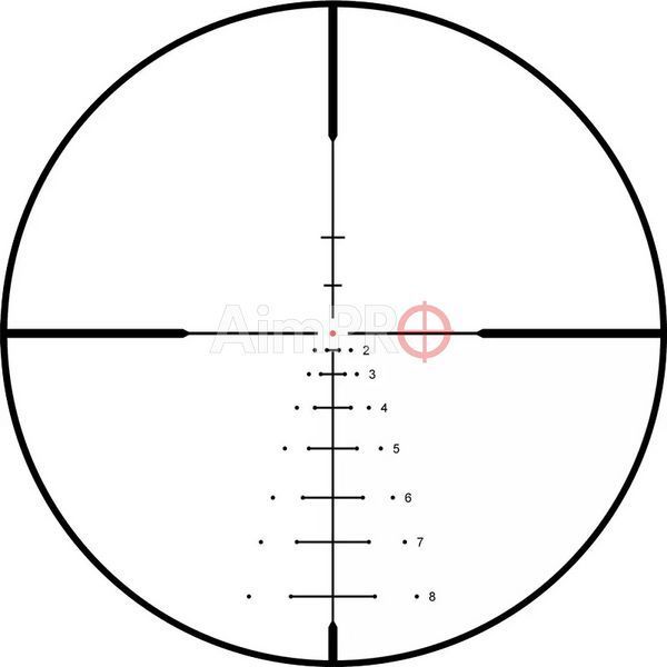 Оптичний приціл Bushnell R5 4-12x40 DOA-LRH800 з підсвічуванням RS-00053 фото