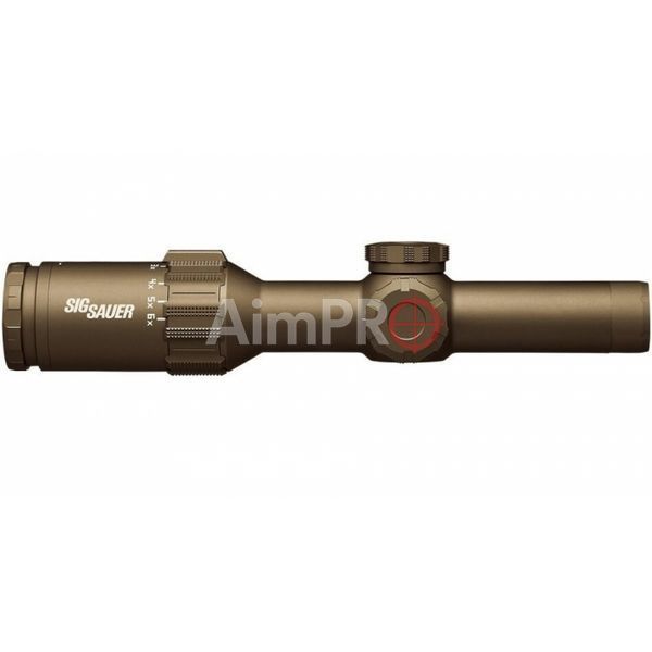 Оптический прицел SIG Optics TANGO6T 1-6X24MM FFP DWLR6 ILLUM FDE RS-00146 фото