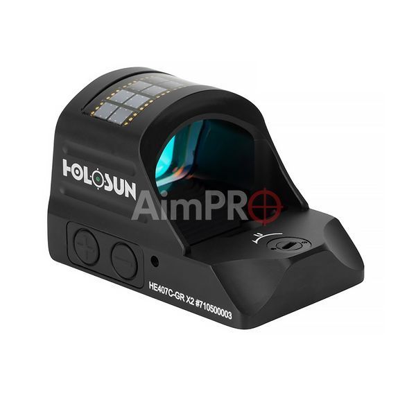 Коллиматорный прицел HOLOSUN HE407C-GR X2 RDS-00152 фото