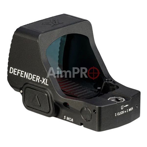 Коліматорний приціл Vortex Defender-XL Micro 5 MOA (Picatinny/DeltaPoint&reg; Pro) RDS-00119 фото