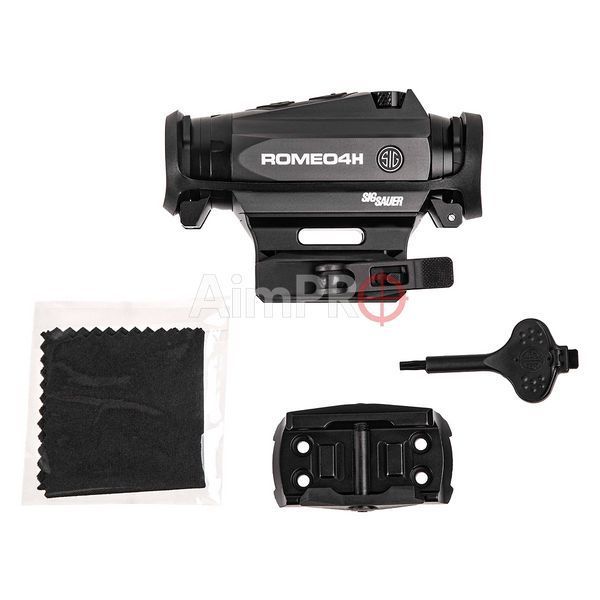 Коллиматорный прицел Sig Sauer Optics Romeo4H 1x20mm 0,5 MOA Green Horse Shoe Ballistic Dot RDS-00099 фото