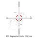 Оптический прицел TRIJICON Credo 1-6x24 BDC Segmented Circle .223/55gr IR SFP RS-00152 фото 2