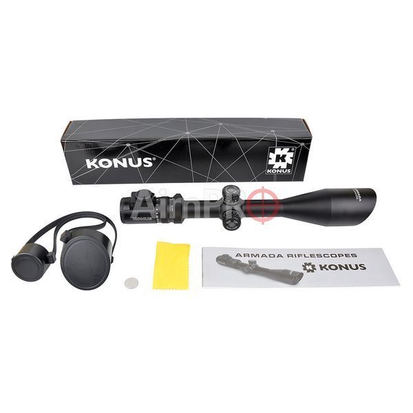 Оптичний приціл KONUS ARMADA 6-24x56 Fine Crosshair IR RS-00005 фото
