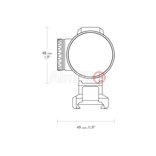 Прицел призматический Hawke Prism Sight 6x36 сетка BDC 5,56 PR-00001 фото