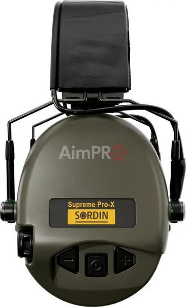 Навушники активні Sordin Supreme Pro X Slim Green сумісні з ARC Rail HDP-00004 фото
