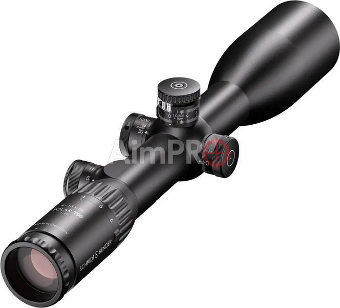 Оптический прицел Schmidt & Bender Polar T96 4-16x56 ASV II-B LT/ ASV II LT сетка P4FL с подсветкой RS-00115 фото