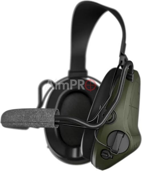 Наушники активные Sordin T2 Green с задним держателем (4 режима) HDP-00012 фото