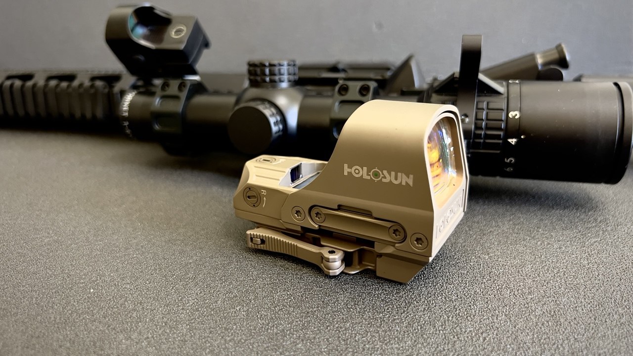 Коліматорний приціл Holosun HE510C-GR FDE