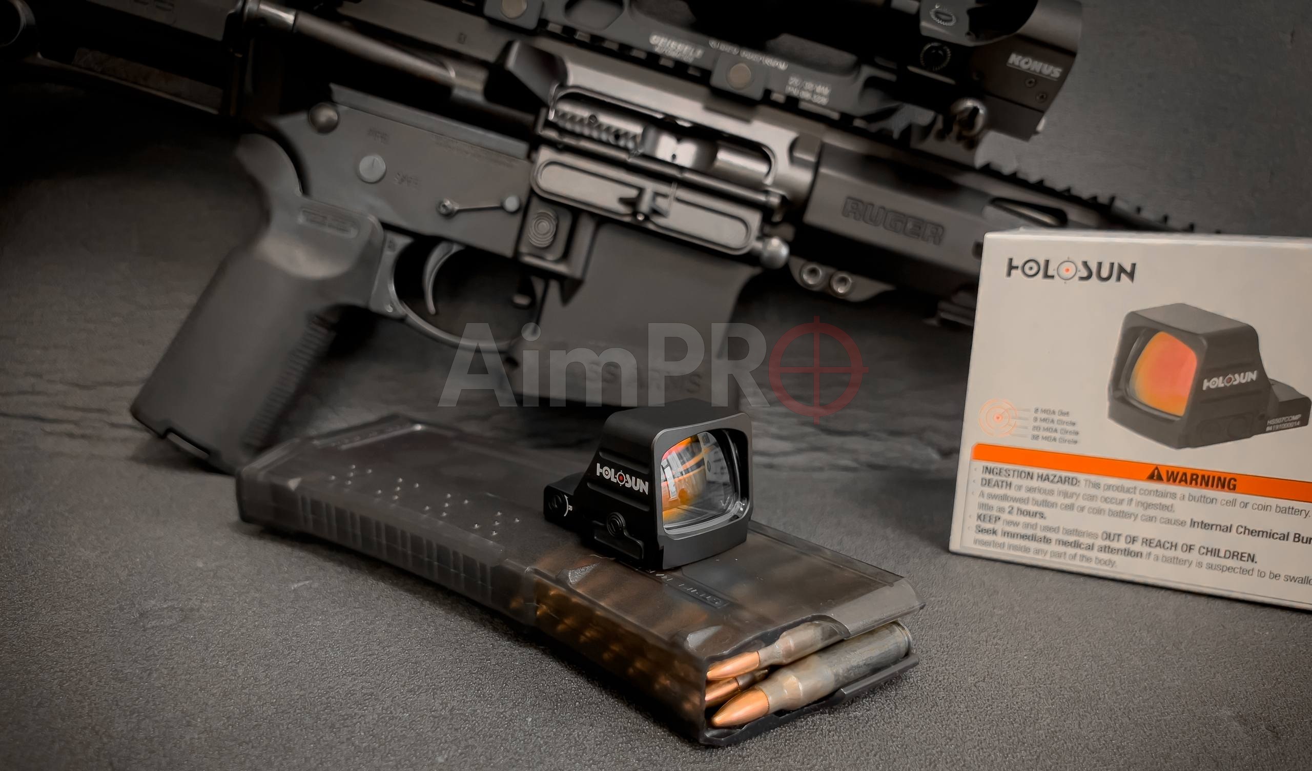 Коліматорний приціл Holosun HS507COMP-GD