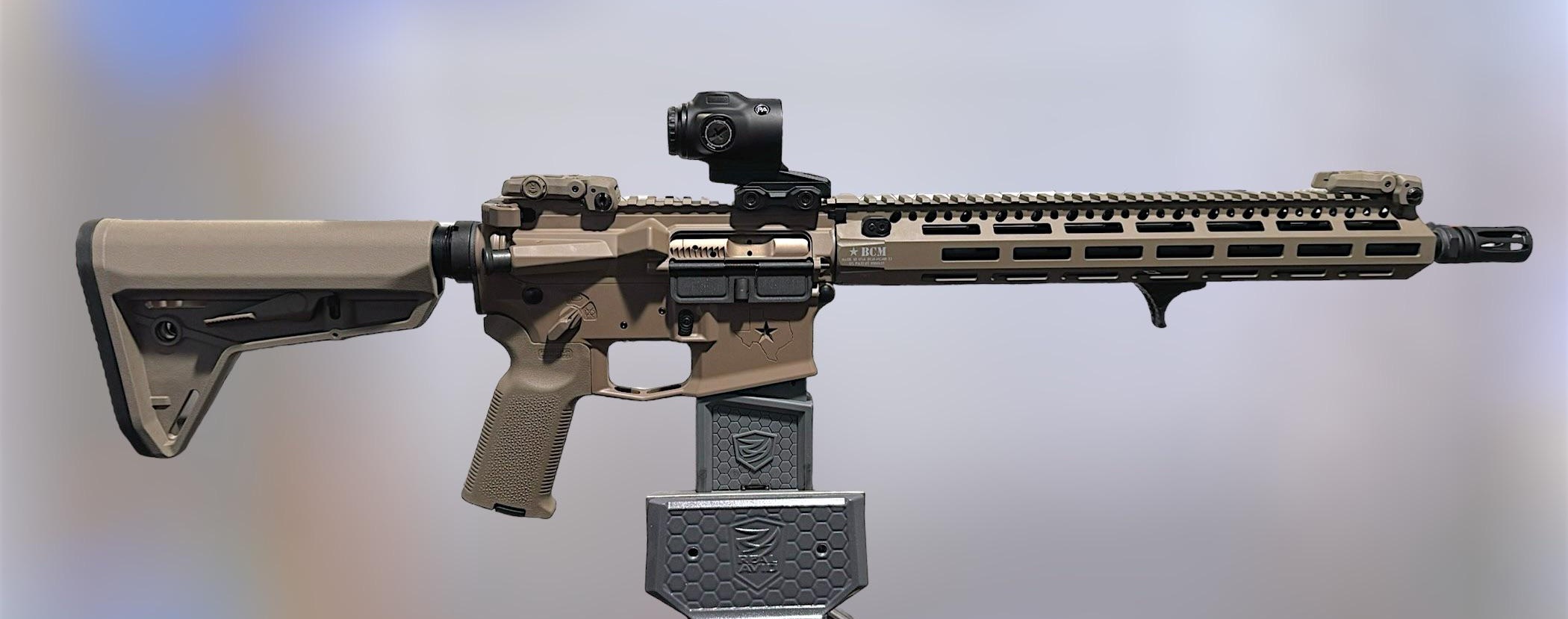 Призматический прицел на AR-15